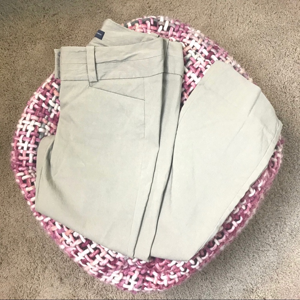 The Limited Exact Stretch Tan Straight Leg Pant